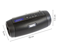 IMPERIAL Imperial DABMAN GO DAB+ / FM Compact Radio Black - 1535013 - zdjęcie 8